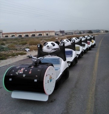 Panda Trackless Train
